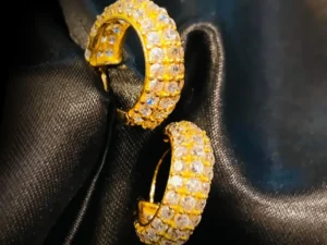 gemstone earrings