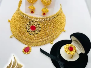 Madrasi Gold Bridal Set 001